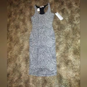 Silver dress size XS almost famous